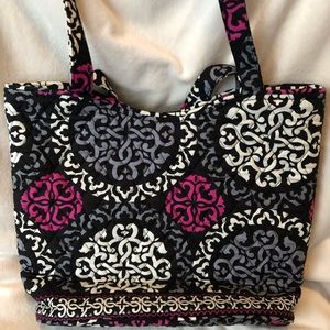 Vera Bradley Canterbury Magenta Mandy Purse